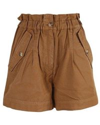 KENZO - K Patch High-rise Shorts - Lyst