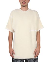 Off-White c/o Virgil Abloh - Micro Bouclé Knit T-shirt - Lyst