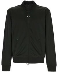 Courreges - Logo Embroidered Zip-Up Tracksuit Jacket - Lyst