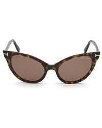 Tom Ford - Evelyn Cat-Eye Frame Sunglasses - Lyst