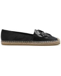 Tory Burch - Woven Double T Aline Espadrille - Lyst