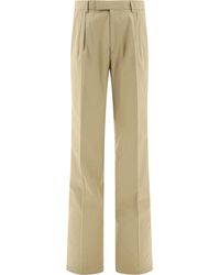 Grey Save 52% Slacks and Chinos Slacks and Chinos Amiri Trousers Designed Thinking Of A Model That Is Modern And At The Same Time Practical And Comfortable in Beige for Men Mens Trousers Amiri Cotton Cardo Pants 