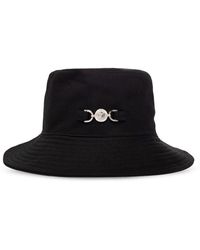 Versace - Cotton Bucket Hat, - Lyst