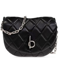 Burberry - Quilted Rocking Horse Chain-Linked Crossbody Bag - Lyst