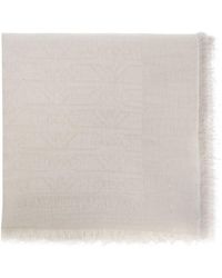 Emporio Armani - Scarf With Lurex Thread - Lyst