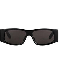 Balenciaga - Led Rectangle-frame Shape Sunglasses - Lyst