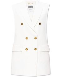 Moschino - Double-breasted Vest, - Lyst