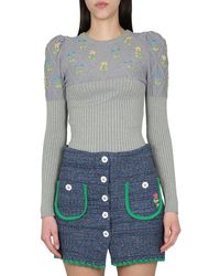 Cormio - Oma Floral Embroidered Jumper - Lyst