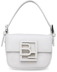 BY FAR - White Leather Alfie Bag - Lyst