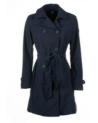 Colmar - Logo-patch Double-breasted Belted Trench Coat - Lyst