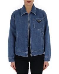 Women's Prada Jean and denim jackets | Lyst Canada