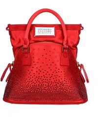 Maison Margiela - Mini 5ac Classic In Satin With Applied Crystals - Lyst