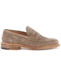 Tricker's James Penny Loafers - Natural