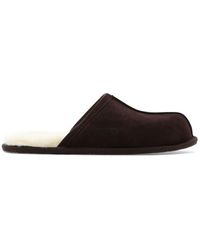 UGG - Logo Embossed Scuff Slippers - Lyst