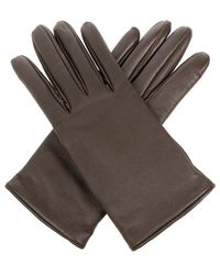 Saint Laurent - Leather Gloves, - Lyst