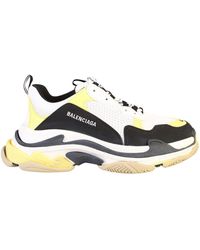 New Balenciaga Triple S Trainers Jaune Fluo sneakers online