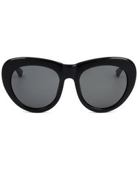 Linda Farrow - X Dries Van Noten Cat Eye Frame Sunglasses - Lyst