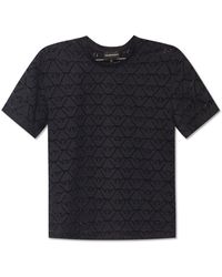 Emporio Armani - Cotton T-shirt, - Lyst