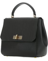bally top handle bag