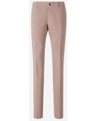 Incotex - Stretch Cotton Chino Trousers - Lyst