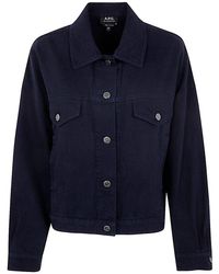 A.P.C. - Cally Blouson Clothing - Lyst