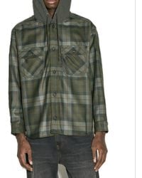 Comme des Garçons - Checked Flannel Shirt - Lyst
