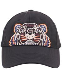 KENZO Kampus Tiger Embroidered Baseball Cap - Black