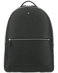 Montblanc Meisterstück Soft Grain Medium Backpack - Black