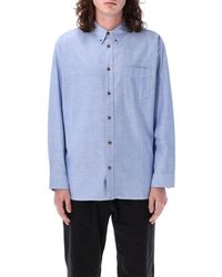 Nike - Life Long-sleeved Oxford Button-down Shirt - Lyst