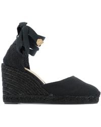 Castañer - Carina Ankle-Strap Wedge Espadrilles - Lyst