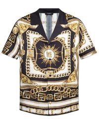 Balmain - Printed Pyjama Shirt - Lyst
