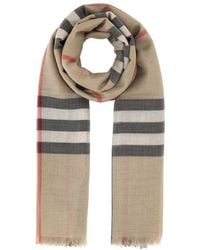 Burberry - Checked Scarf - Lyst