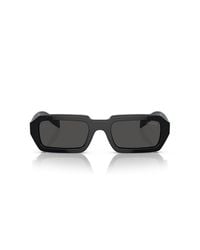 Prada - Rectangular-frame Sunglasses - Lyst