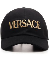 versace logo cap
