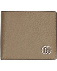 Gucci - Logo Plaque Bi-fold Wallet - Lyst
