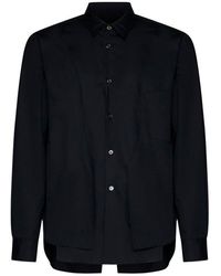 Comme des Garçons - Long-sleeved Button-up Shirt - Lyst