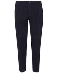Incotex - Button Detailed Tapered Trousers - Lyst