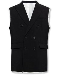 DSquared² - Raw-Trimmed Vest - Lyst