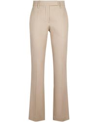 Brunello Cucinelli - Monili-Embellished Straight Leg Trousers - Lyst
