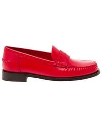 Ferragamo - Loafers With Embossed Logo - Lyst