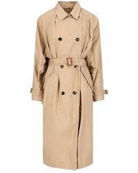 Isabel Marant - Double-breasted Trench Coat - Lyst