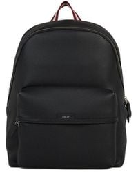 Bally - Smooth Leather Backpack - Lyst