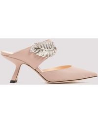 Nicholas Kirkwood Monstera Pointed Toe Court Shoes - Pink