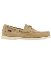 Sebago - Round Toe Lace-up Boat Shoes - Lyst