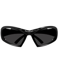 Balenciaga - Geometric Frame Sunglasses - Lyst