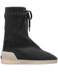 Fear Of God - Moc Knitted Slip-On Boots - Lyst