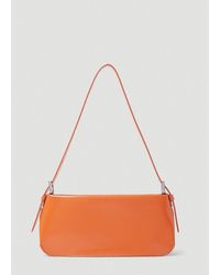 BY FAR - Dulce Semi Patent Leather Shoulder Bag - Lyst