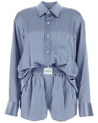 Alexander Wang - Shirt With Sewn-in Shorts, - Lyst