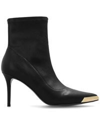 Versace Jeans Couture - Pointed-Toe Ankle Boots - Lyst
