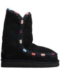 Mou - Eskimo 24 Overstitching Ankle Boots - Lyst